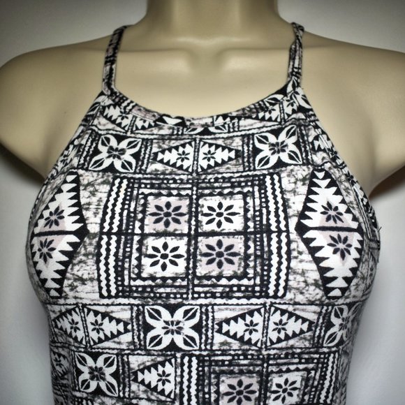 Mossimo Black & White Skater Dress - Size XS - Picture 3 of 5